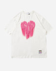 T Shirt with heart print