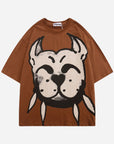 T-Shirt with dog print