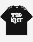 T Shirt With Tedkht Print