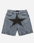 Short With Star Design