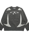 Y2K STARS KNITTED SWEATER