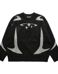 Y2K STARS KNITTED SWEATER